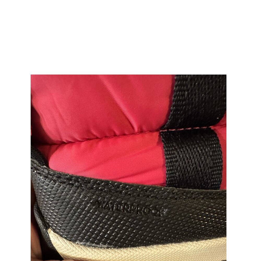 Sorel Youth Flurry Snow Boots Girls Size 3 Pink Black Waterproof Winter - Picture 6 of 7